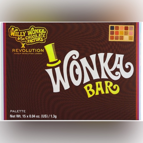 Makeup Revolution Other - Revolution x Willy Wonka Golden Ticket Palette